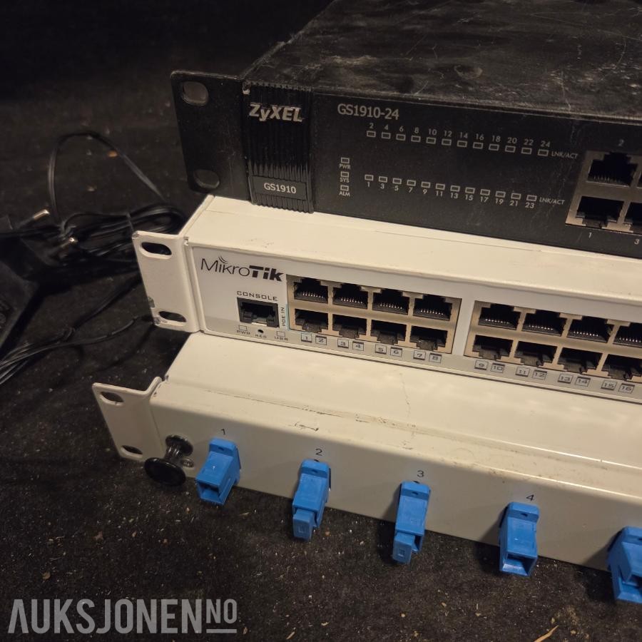 Elektromateriell (kraft, belysning, automasjon, nettverk, VVS-styring, installasjon)